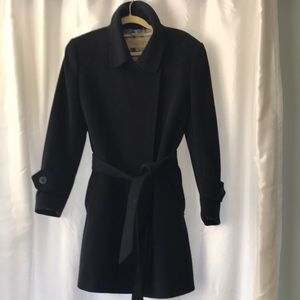 Paul Costelloe wool trench/pea coat Navy size 8